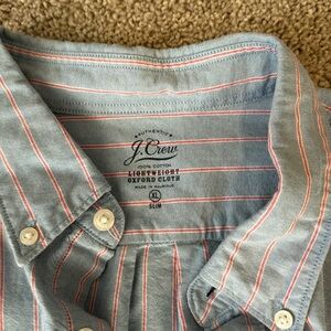 J Crew Slim long sleeve oxford